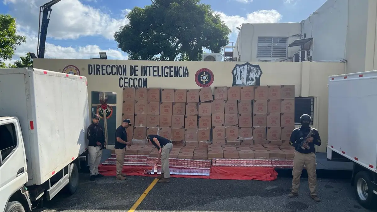 Decomisan 830 mil cigarrillos de contrabando