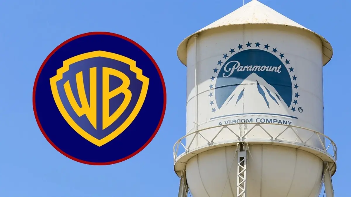 El logo de Warner Bros y Paramount