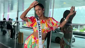Concursante jamaicana de Miss Universo, diagnosticada con hemorragia cerebral tras caída del escenario