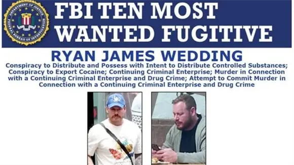 Recompensa de 15 millones de d&oacute;lares por Ryan Wedding, exatleta canadiense ligado al narcotr&aacute;fico