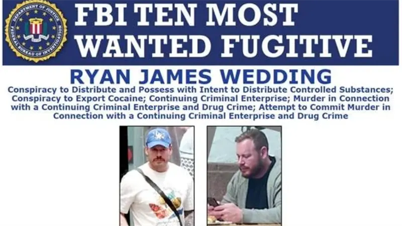 Recompensa de 15 millones de dólares por Ryan Wedding, exatleta canadiense ligado al narcotráfico