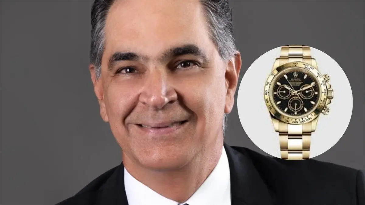 MP señala compra de Rolex de US$83,000 como presunto soborno a Santiago Hazim