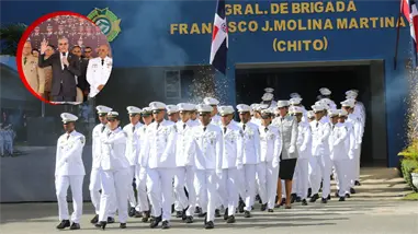 Abinader encabeza graduación de 64 nuevos cadetes formados bajo el Modelo de Transformación Policial