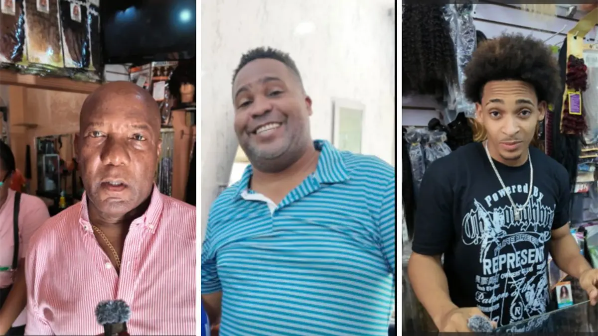 José Javier Mato, conocido como "El cubano del pelo", Ruddy, un ex camionero que confecciona pelucas y Titi, un joven creador de pelucas.