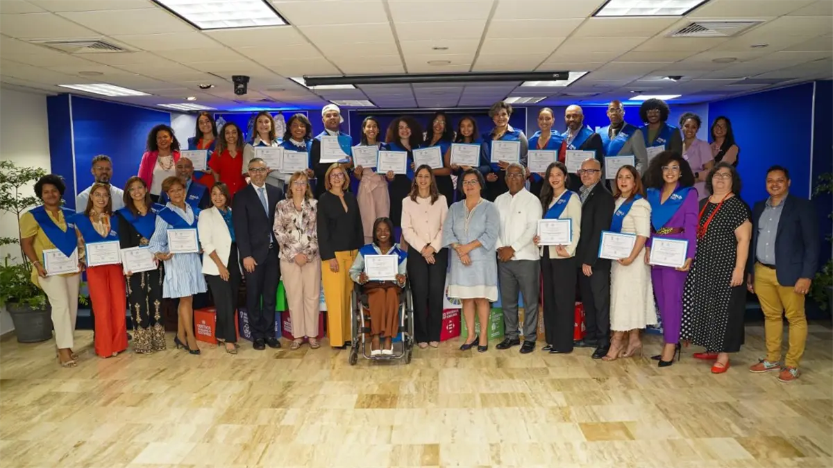 Los participantes del diplomado que impulsa la comunicación con enfoque de derechos humanos impartido por la ONU y Unibe.