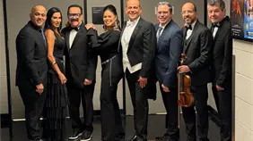 Zulinka y Miguel participan en concierto Latin Christmas en Houston, Texas