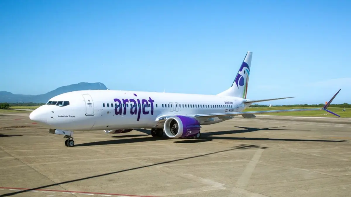 Aeronave número 13 Arajet.