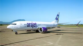 Arajet recibe su aeronave número 13 "Isabel de Torres" en Puerto Plata