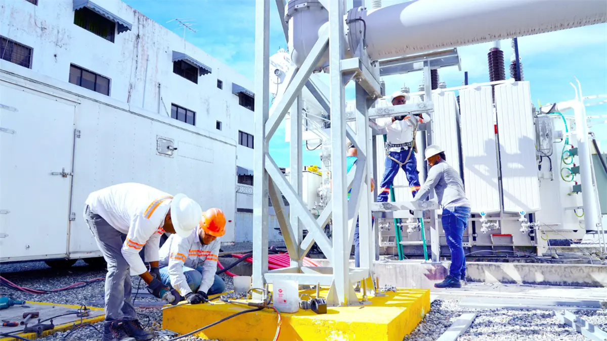 Edesur interviene subestación Paraíso para reforzar el servicio eléctrico en 14 sectores del Distrito Nacional