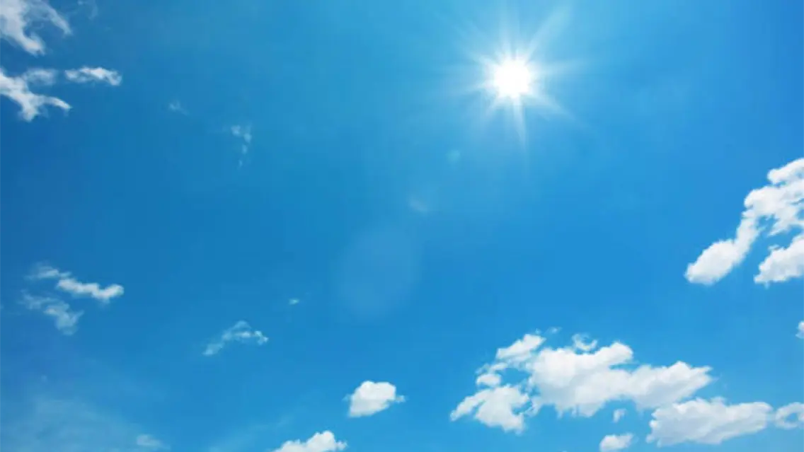 Indomet pronostica para este jueves un cielo soleado Indomet pronostica para este jueves un cielo soleado