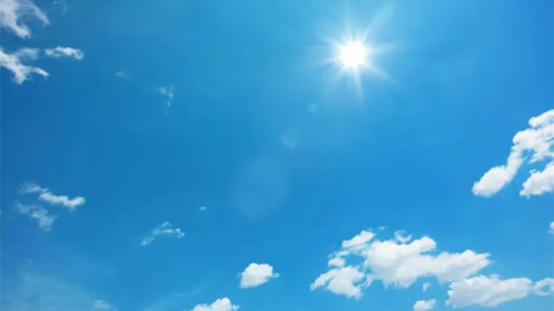 Indomet pronostica para este jueves un cielo soleado