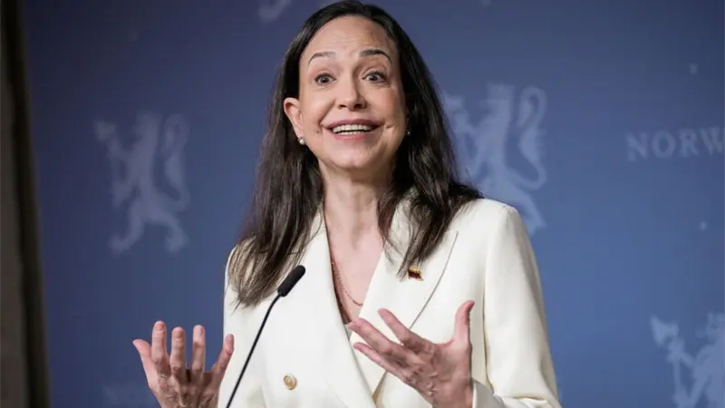 María Corina Machado: Tengo muchas esperanzas de que Venezuela sea libre