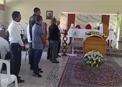 Velan en Santiago los restos de monse&ntilde;or Rafael Le&oacute;nidas Felipe