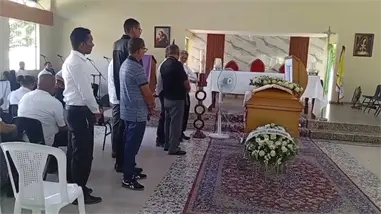 Velan en Santiago los restos de monseñor Rafael Leónidas Felipe