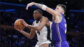 Los Spurs vencen a los Lakers y avanzan para enfrentar a Oklahoma City en Las Vegas