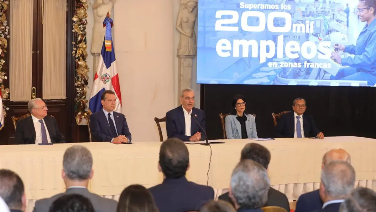 Zonas francas dominicana generan más de 200 mil empleos directos y aumentan exportaciones en 2025