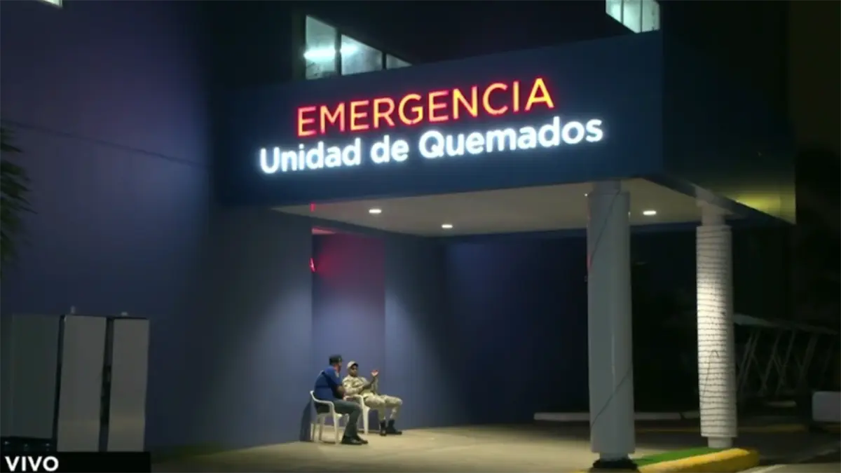 Intuban a la mujer de origen chino, afectada por la explosión de Villa Marina