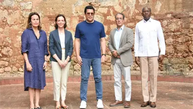 Ministro de Turismo reabre más calles en Ciudad Colonial y presenta obras de estabilización de monasterio de San Francisco