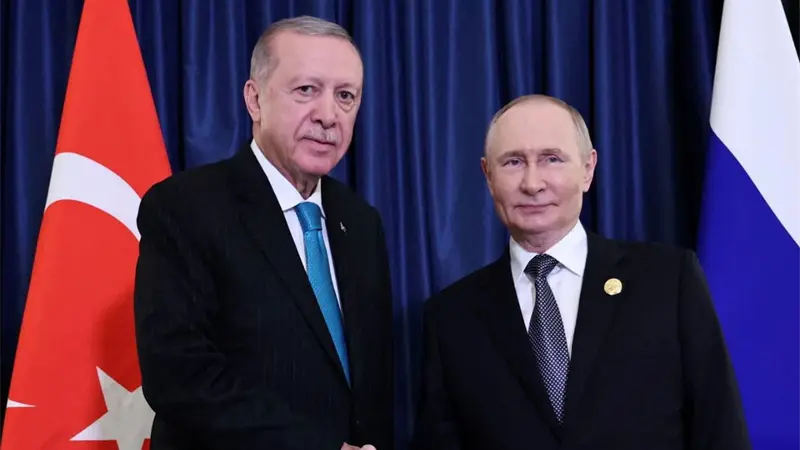 Putin y Erdogan hablan del arreglo en Ucrania y de los activos rusos congelados