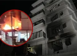 Explosi&oacute;n en apartamento de Villa Marina fue causada por fuga de gas; mujer en estado grave