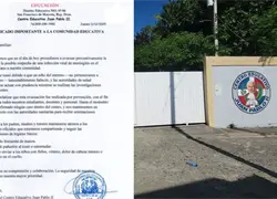 Tras sospecha de infecci&oacute;n viral evac&uacute;an escuela Juan Pablo II en San Francisco de Macor&iacute;s