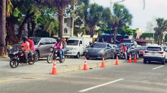 Intrant modifica calzada en el malecón de la capital, tras varios accidentes Intrant modifica calzada en el malecón de la capital, tras varios accidentes