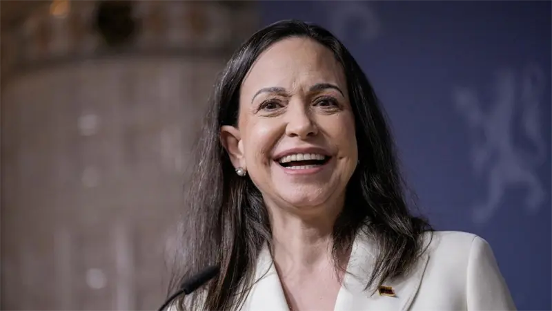 Mar&iacute;a Corina Machado llama a transici&oacute;n democr&aacute;tica en Venezuela y movilizaci&oacute;n ciudadana