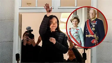 María Corina Machado es recibida por los reyes y el príncipe heredero de Noruega