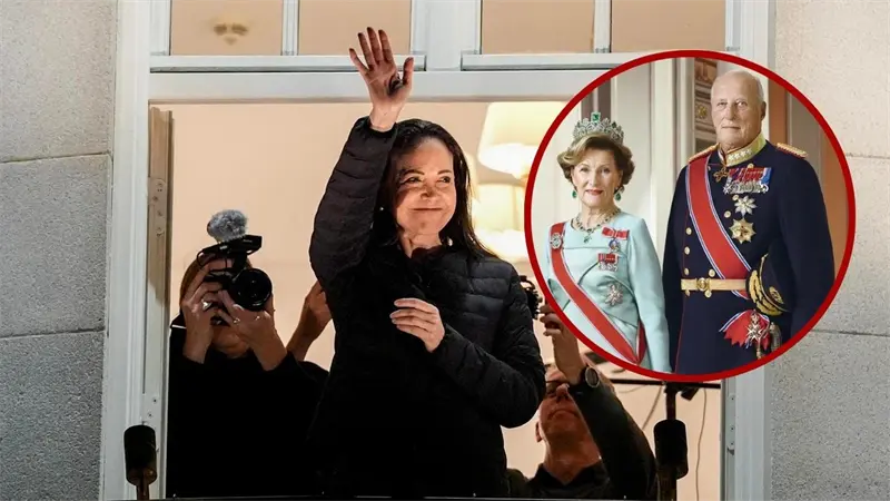 María Corina Machado es recibida por los reyes y el príncipe heredero de Noruega