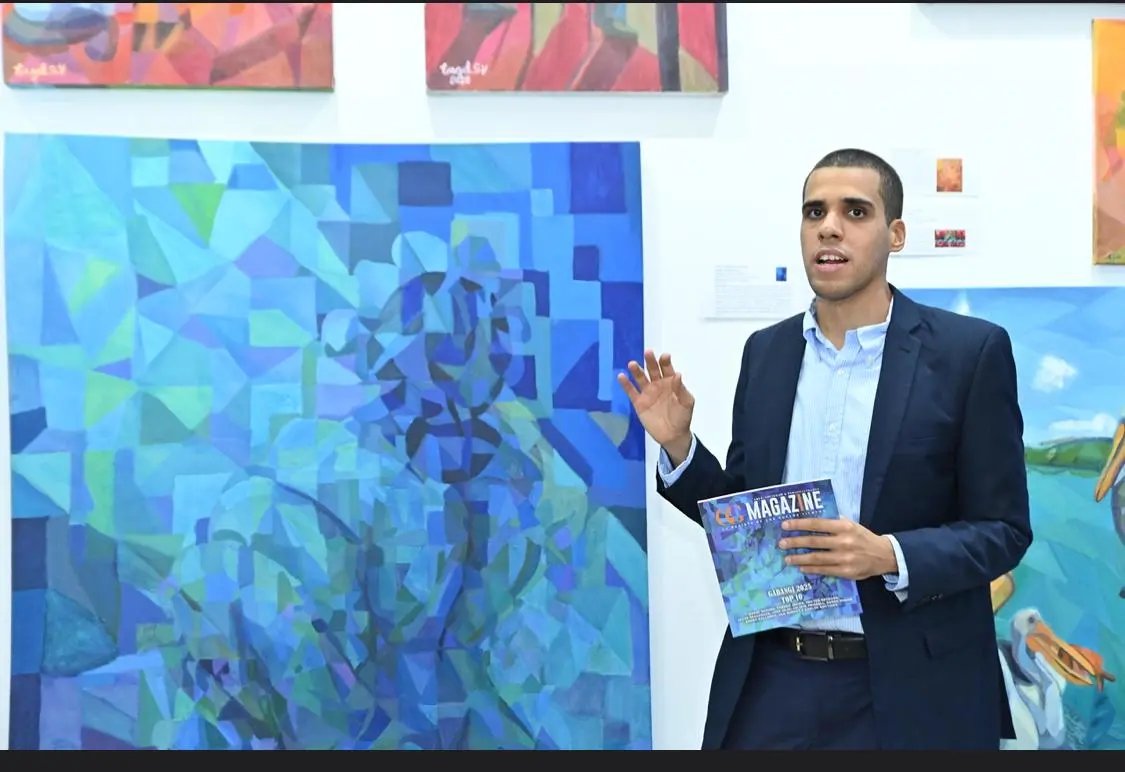 ART GABANGI 2025 reconoce a Engel Segura como artista emergente del año