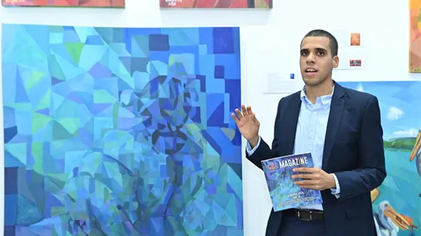 ART GABANGI 2025 reconoce a Engel Segura como artista emergente del año