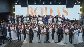 76 parejas apuestan al amor y a Dios en emotivas bodas colectivas 76 parejas apuestan al amor y a Dios en emotivas bodas colectivas