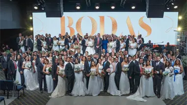 76 parejas apuestan al amor y a Dios en emotivas bodas colectivas 76 parejas apuestan al amor y a Dios en emotivas bodas colectivas