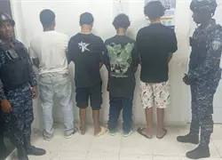 Detiene individuos  tras asalto en Santo Domingo Norte