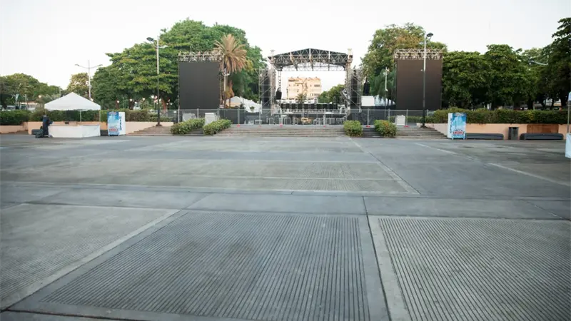 Alcaldía del DN deja en total limpieza parque y entorno tras concierto de Rauw Alejandro