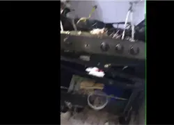 Explosión de estufa causa daños en vivienda de San Cristóbal y deja mujer herida leve