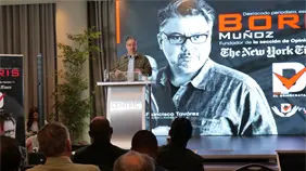 Boris Mu&ntilde;oz alerta sobre p&eacute;rdida de criterio en periodismo durante evento en Rep&uacute;blica Dominicana