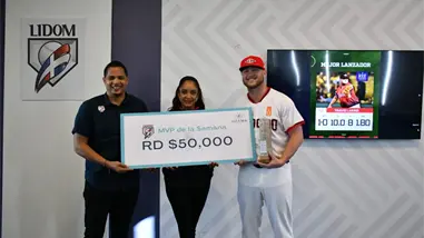 Alexander Canario y Aaron Brooks son MVP de la semana en LIDOM