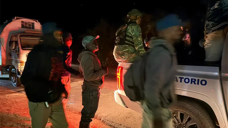 Detienen 827 extranjeros con estatus migratorio irregular; deportan 559