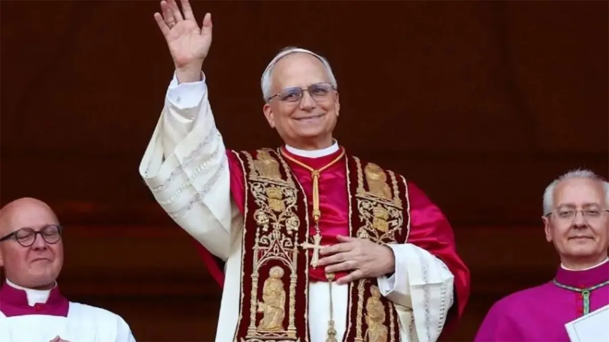 El papa León XIV. Imagen fuente externa.