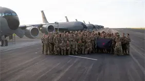 Revelan imágenes de militares y aviones de EE. UU. instalados en el Aeropuerto Internacional de Las Américas