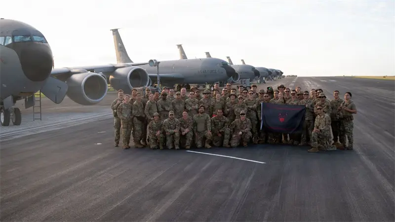 Revelan imágenes de militares y aviones de EE. UU. instalados en el Aeropuerto Internacional de Las Américas
