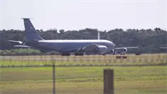 Avi&oacute;n cisterna KC-135R de EE.UU. realiza vuelo estrat&eacute;gico desde Rep&uacute;blica Dominicana al Caribe