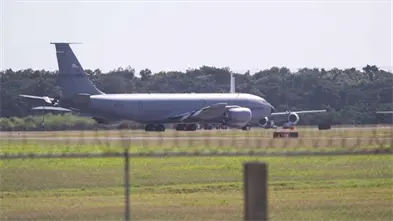 Avión cisterna KC-135R de EE.UU. realiza vuelo estratégico desde República Dominicana al Caribe