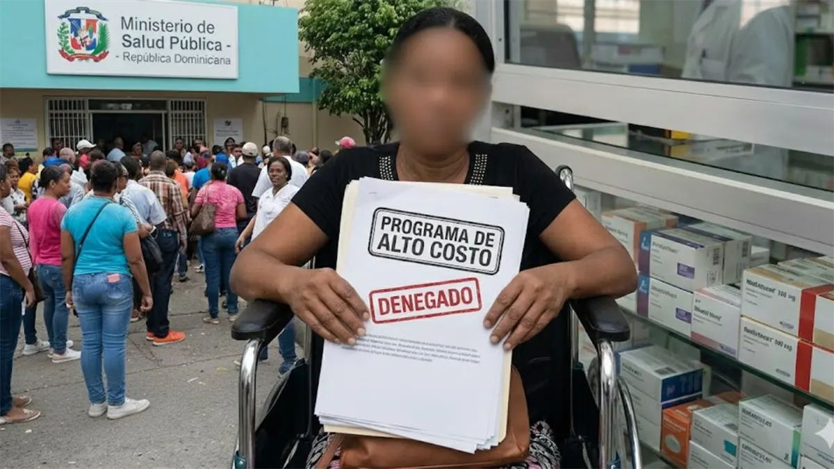 El mayor desafío para pacientes con esclerosis múltiple en RD es acceder al Programa de Alto Costo (Imagen creada con IA).
