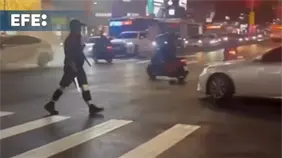 Cuatro muertos, incluido el autor, en ataque con bombas de humo y cuchillo en Taip&eacute;i