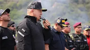 Diosdado Cabello asegura que la Polic&iacute;a est&aacute; lista para defender Venezuela de cualquier amenaza