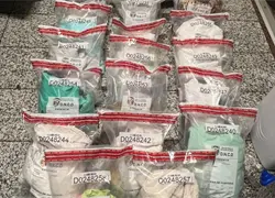 DNCD interviene franc&eacute;s con 55 prendas de vestir impregnadas de presunta coca&iacute;na