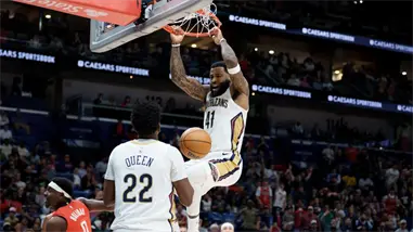 Los Pelicans remontan 25 puntos y dan la sorpresa contra los Rockets Los Pelicans remontan 25 puntos y dan la sorpresa contra los Rockets