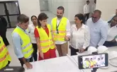 Vicepresidenta Raquel Pe&ntilde;a supervisa construcci&oacute;n del hospital Ram&oacute;n Mat&iacute;as Mella en Dajab&oacute;n